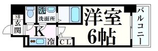 エスリードレジデンス神戸兵庫駅前の物件間取画像